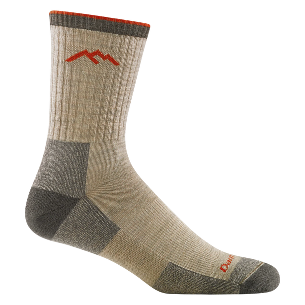 Darn Tough - Men's Hiker Micro Crew Midweight Hiking Socks (Oatmeal)