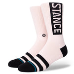 Stance - OG Crew Socks (Pastel Pink)