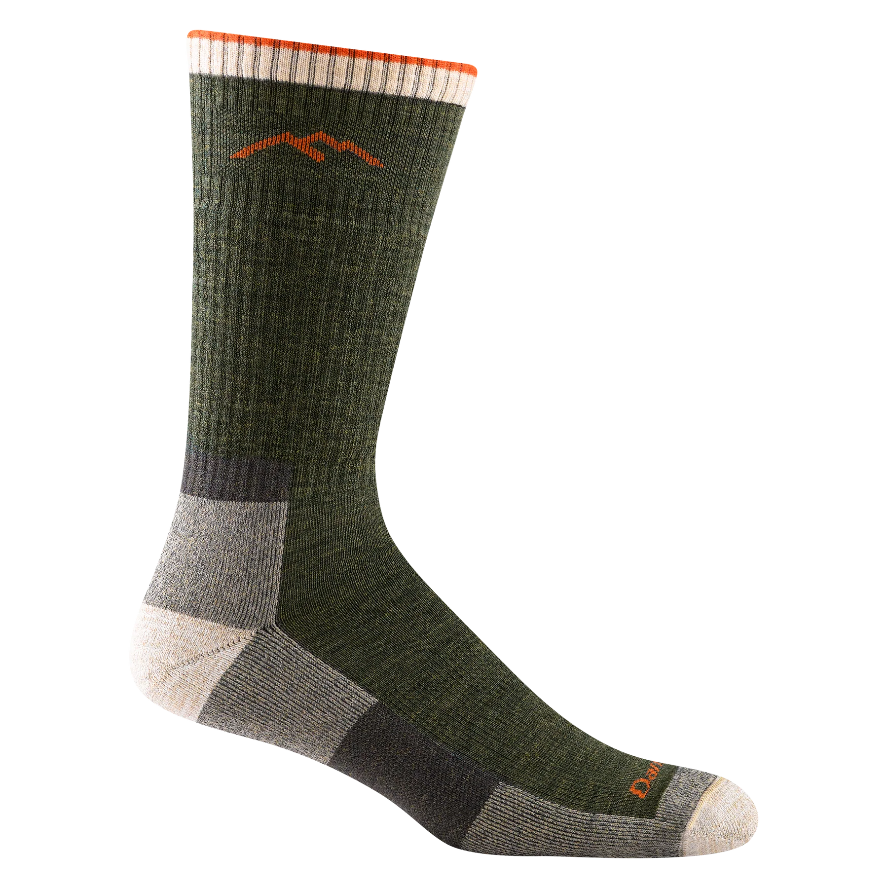 Darn Tough - Men's Hiker Boot Midweight Hiking Socks (Olive)