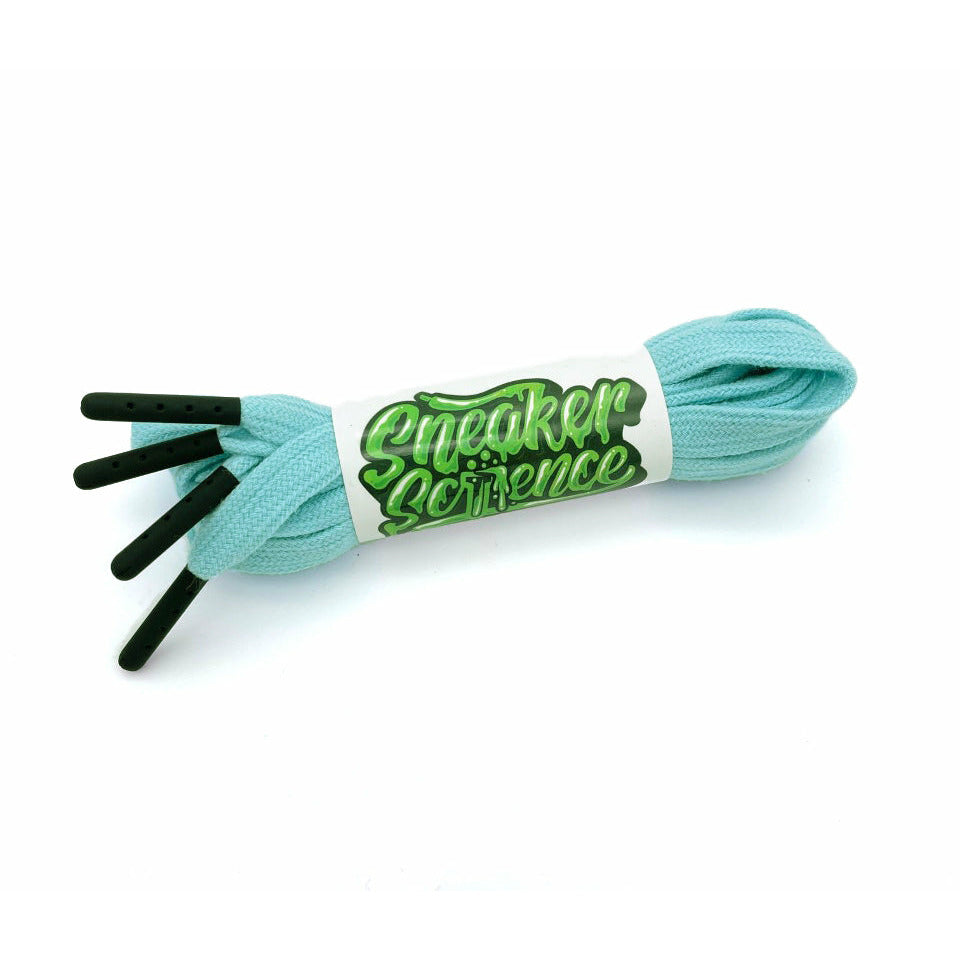 SneakerScience Premium Coloured Tip Laces - (Pale Blue/Black) – Sneaker ...
