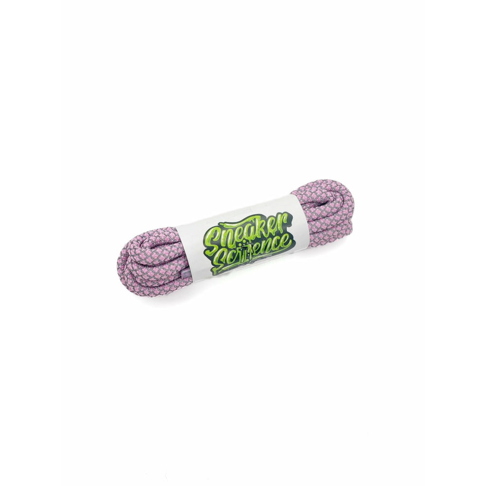 SneakerScience 3M Reflective Rope Laces - (Pastel Pink)