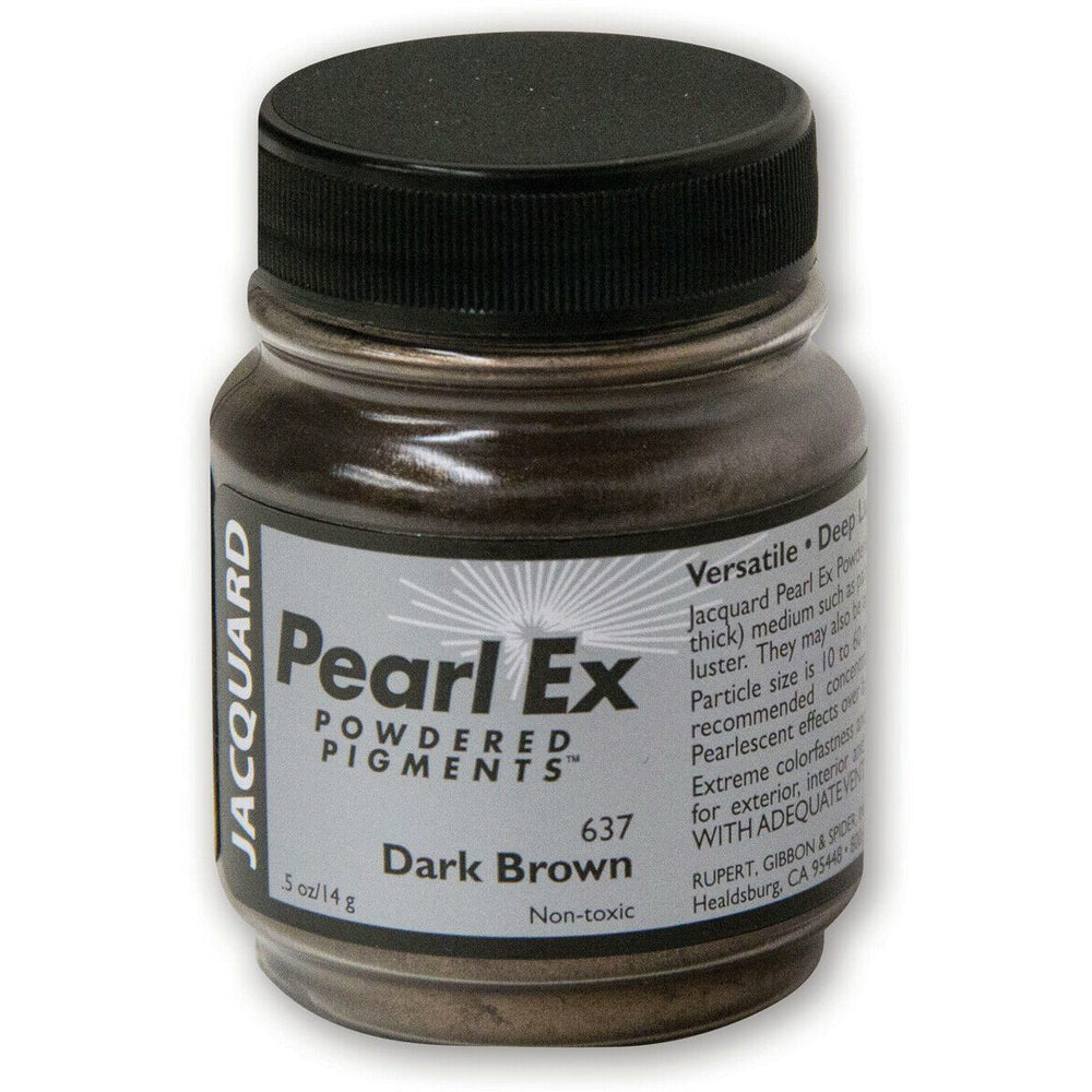 Jacquard Pearl Ex Pigments - Dark Brown