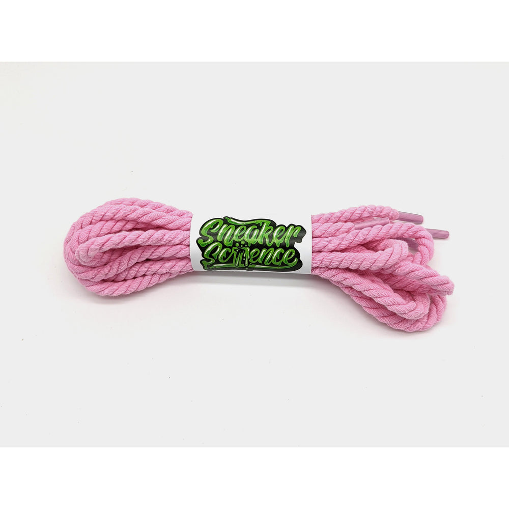 SneakerScience SB Dunk Twisted Rope Replacement Laces - (Pink)