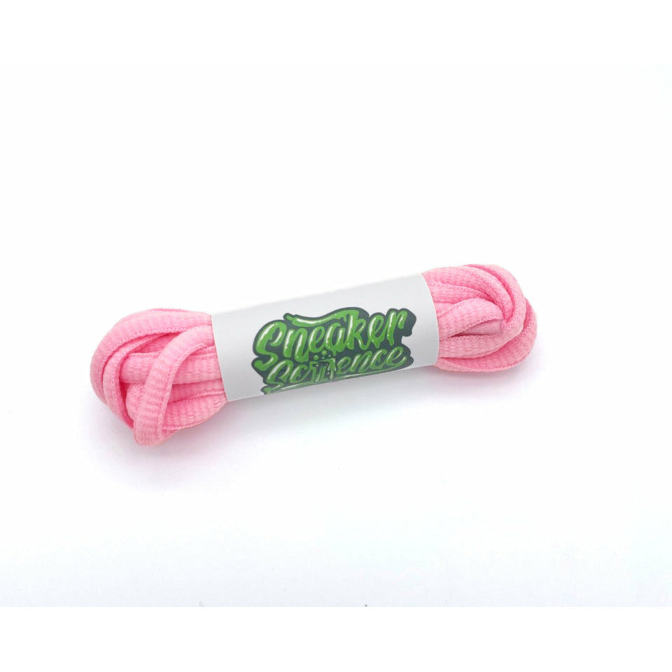 SneakerScience Kids Oval Laces - (Pink)