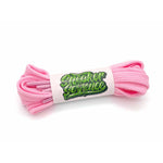 SneakerScience Soft Cotton Shoelaces - (Pink)