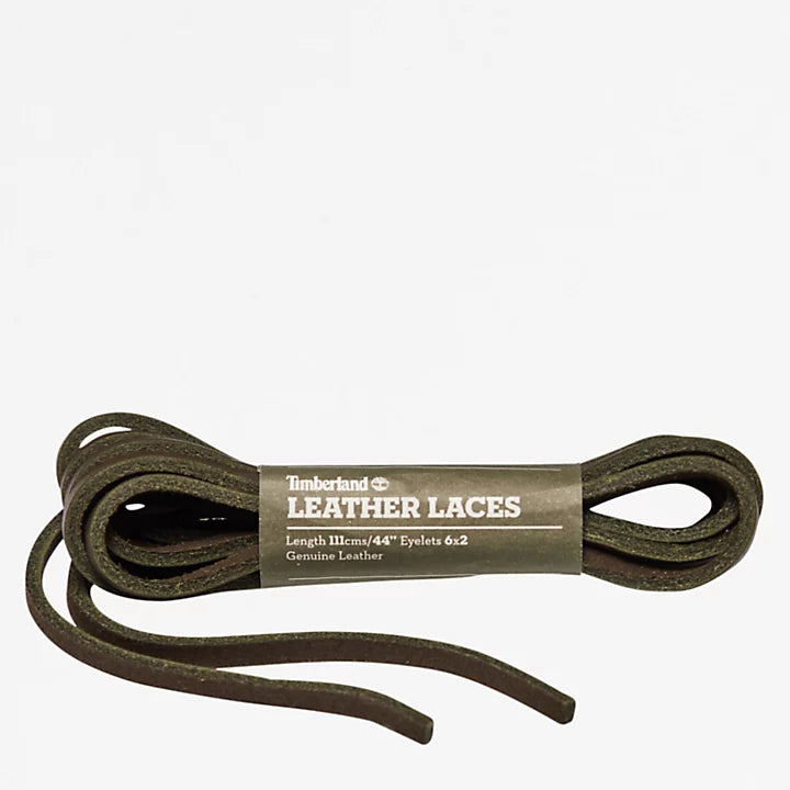 Timberland Rawhide Replacement Laces - Dark Olive Green