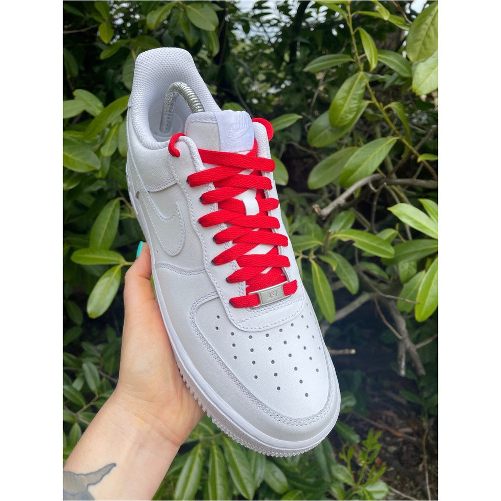 SneakerScience AF1 Replacement Laces - (Red)