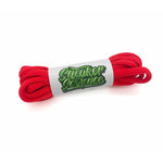 SneakerScience Kids Oval Laces - (Red)