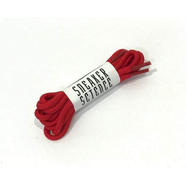 SneakerScience Round Rope Laces - (Red)
