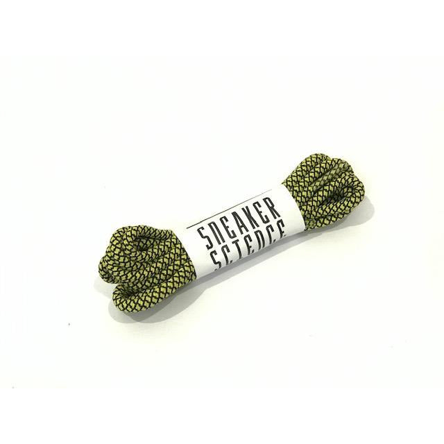 SneakerScience Round Rope Laces - (Yellow/Black)