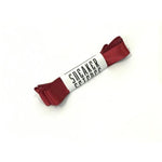 SneakerScience Satin Flat Laces - (Burgundy)