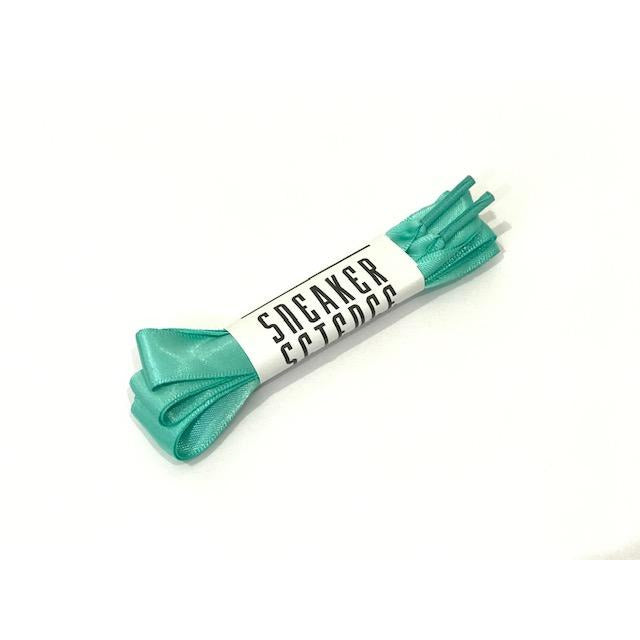 SneakerScience Satin Flat Laces - (Tiffany)
