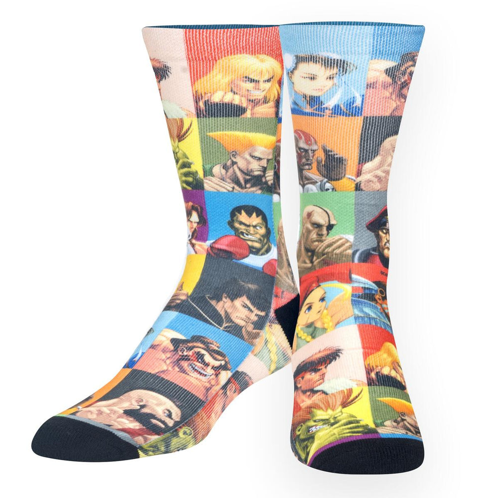 ODD SOX - Street Fighter Select Your Fighter Socks