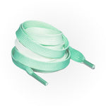 SneakerScience Fade Flat Laces - Tiffany Blue