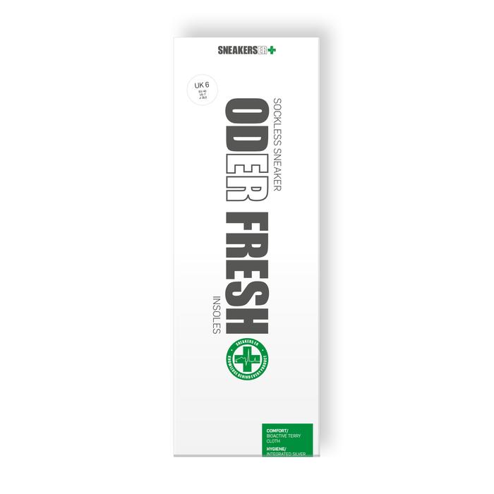 SneakersER ODER Fresh Sockless Sneaker Insoles