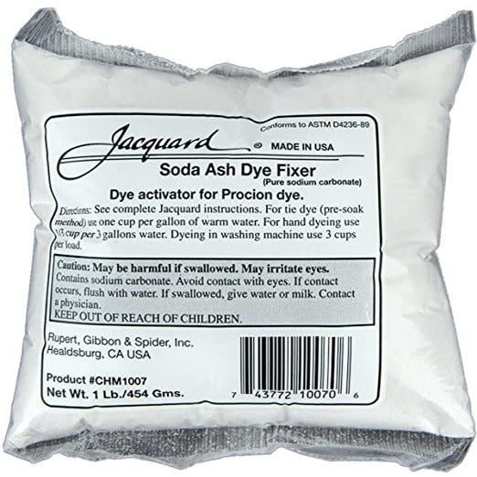 Jacquard Soda Ash Dye Fixer - 1lb (450g)