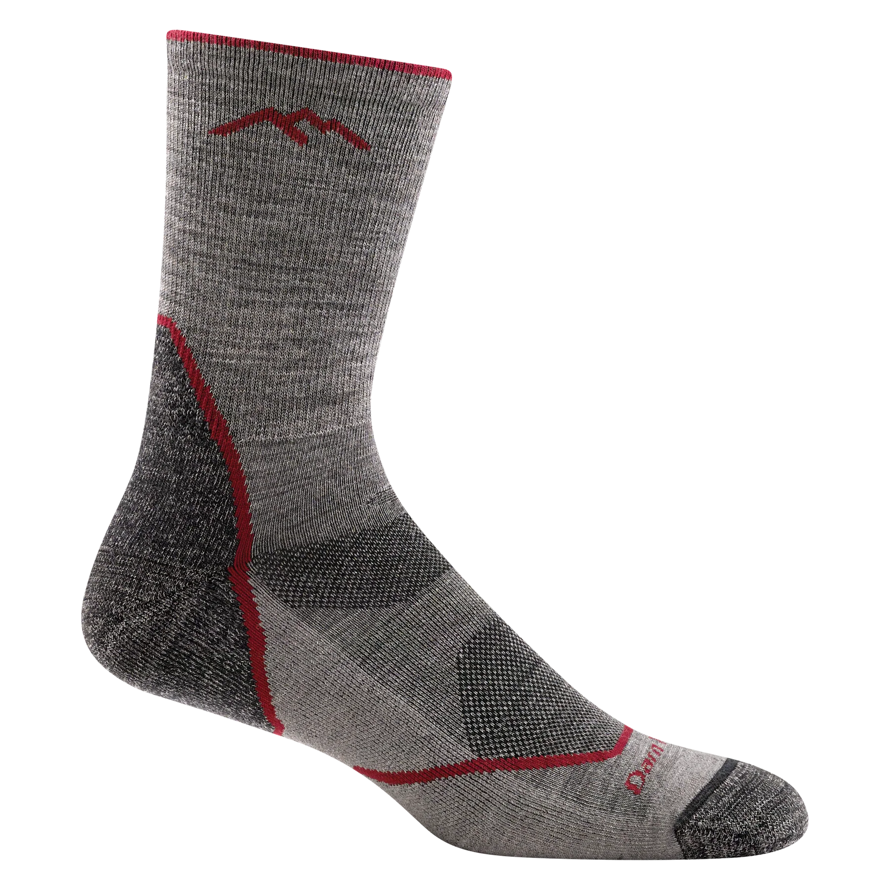 Darn Tough - Men's Light Hiker Micro Crew Lightweight Hiking Socks (Taupe)