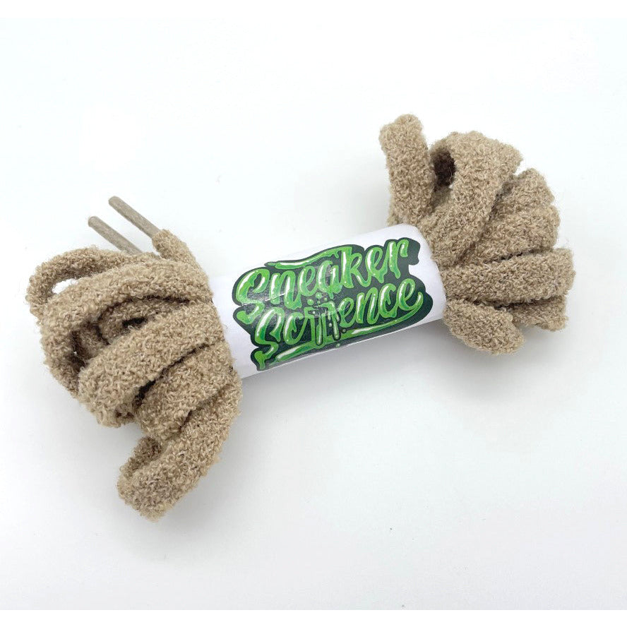 SneakerScience Fluffy Teddy Laces - (Taupe)