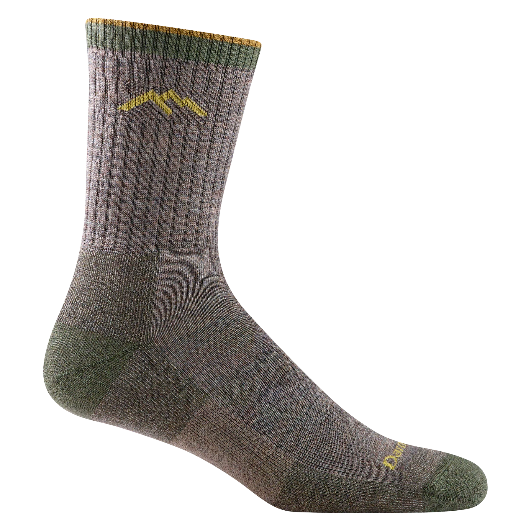 Darn Tough - Men's Hiker Micro Crew Midweight Hiking Socks (Taupe)