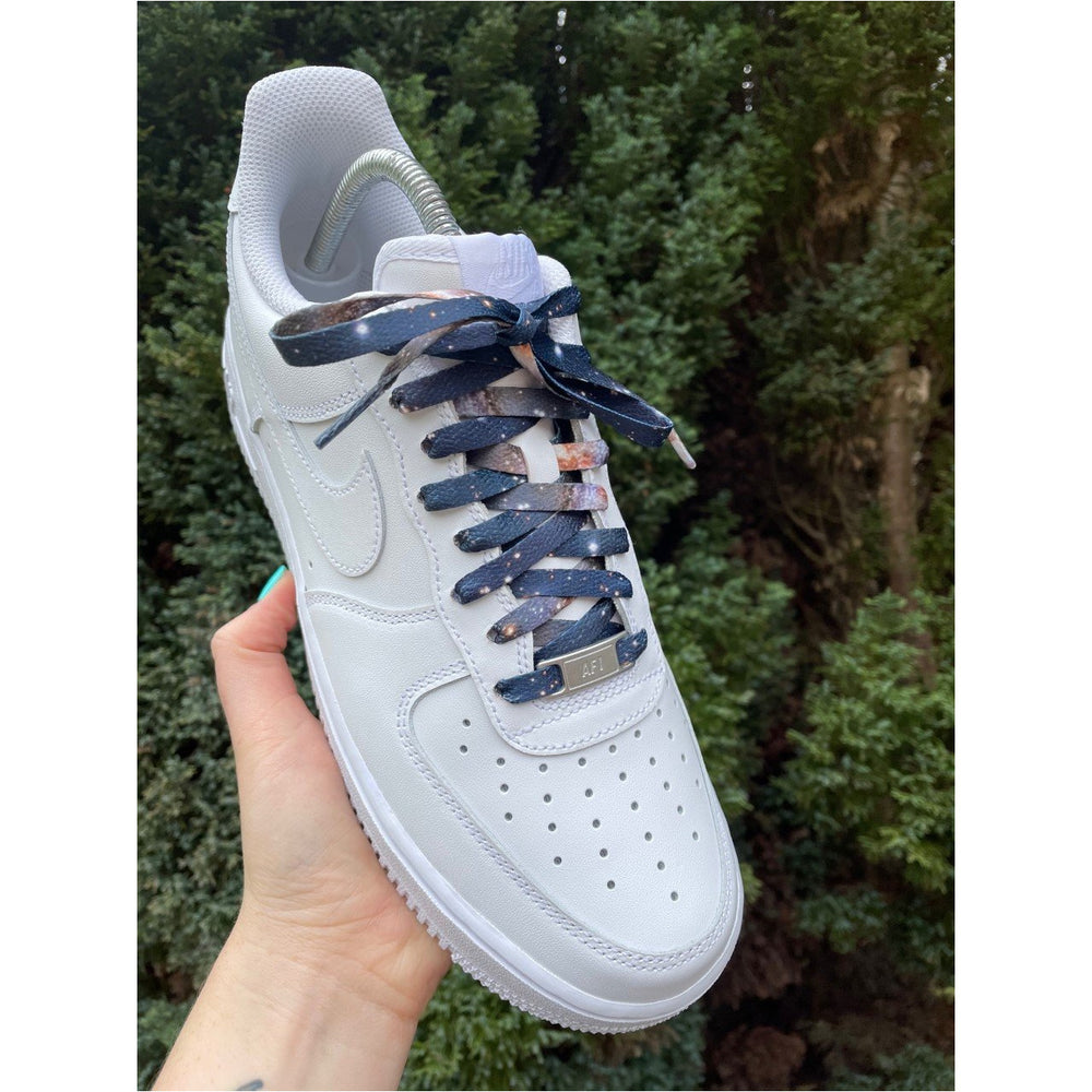 SneakerScience Space Series Flat Laces - (Nebula)