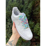 SneakerScience Tie Dye Flat Laces - (Mermaid)