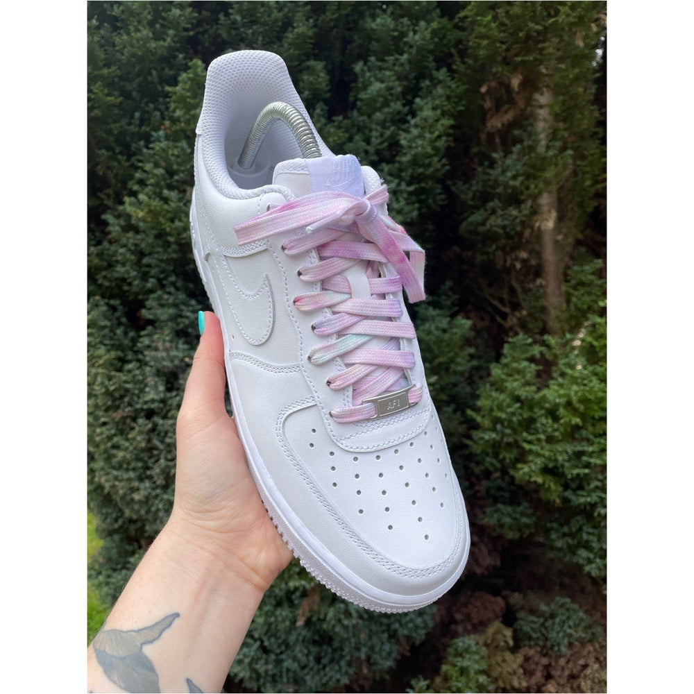 SneakerScience Tie Dye Flat Laces - (Unicorn)