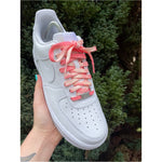 SneakerScience Tie Dye Flat Laces - (Peach)