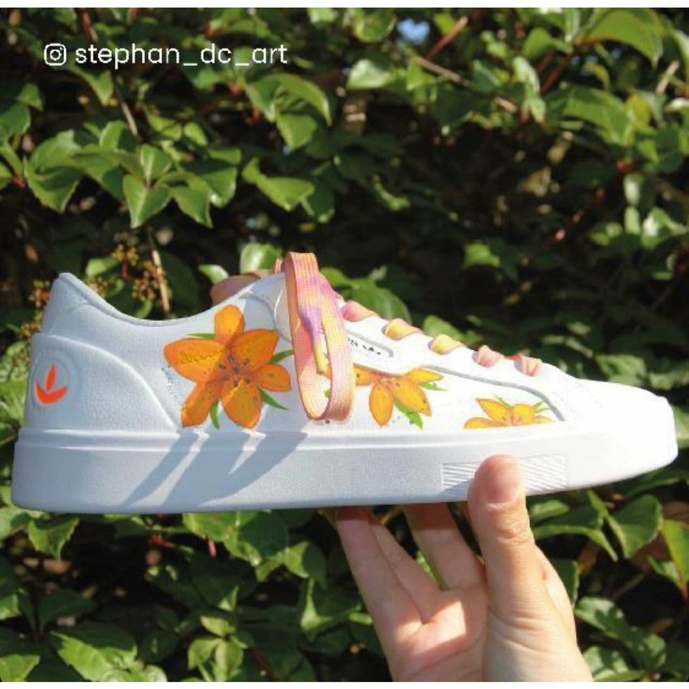 SneakerScience Tie Dye Flat Laces - (Tutti Frutti)
