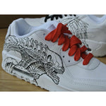 SneakerScience Flat Laces - (Red)