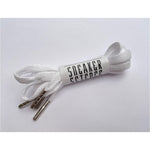 SneakerScience Premium Air Force 1 Replacement Laces - (White/Silver)