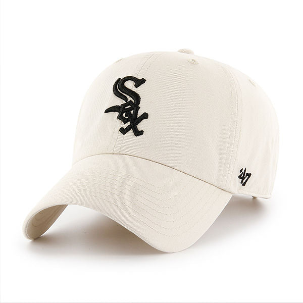 '47 Brand Clean Up Chicago White Sox Cap - Natural