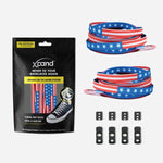 Xpand Laces Original Flat No Tie Lacing System - America