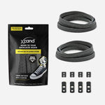 Xpand Laces Original Flat No Tie Lacing System - Grey Reflective