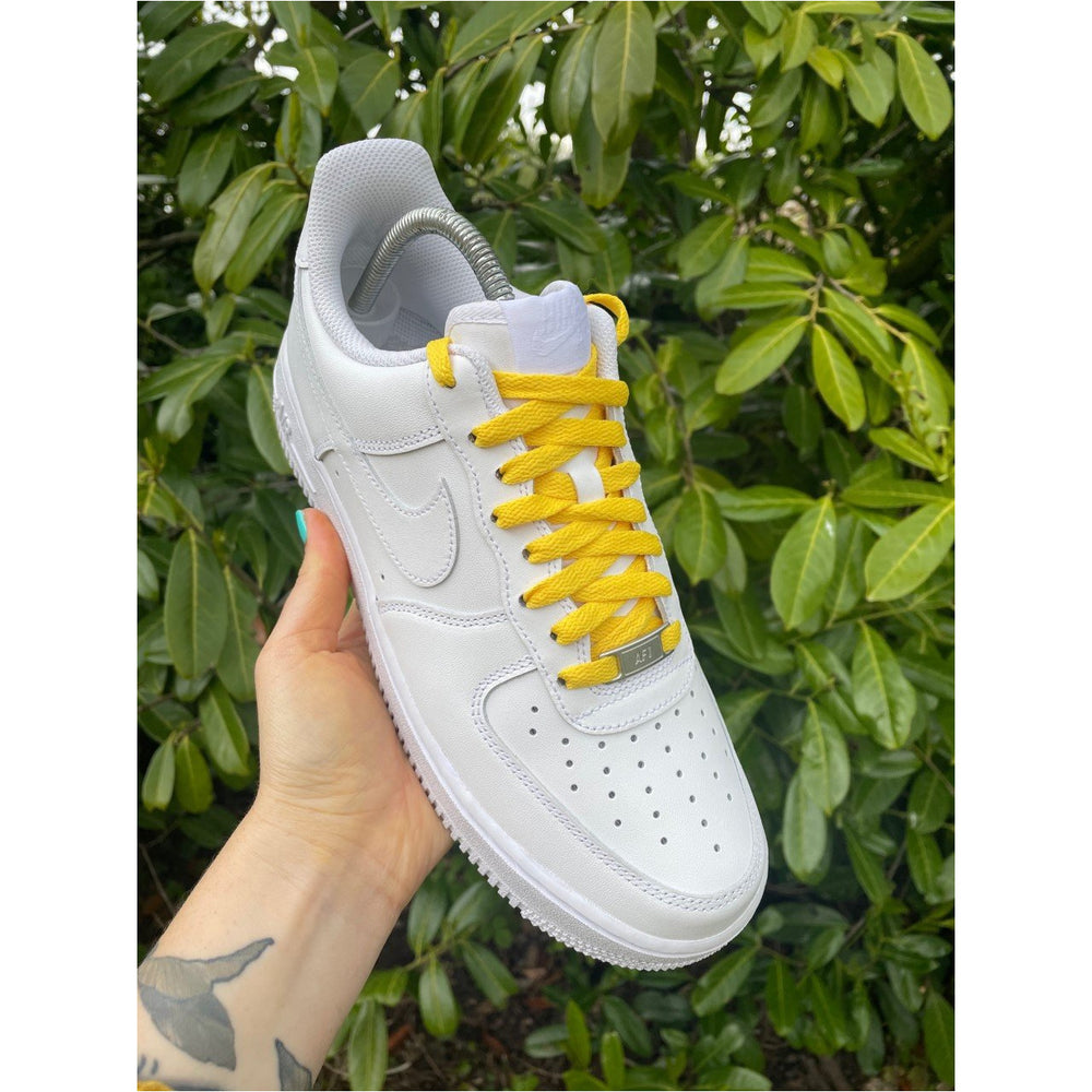 SneakerScience AF1 Replacement Laces - (Yellow)